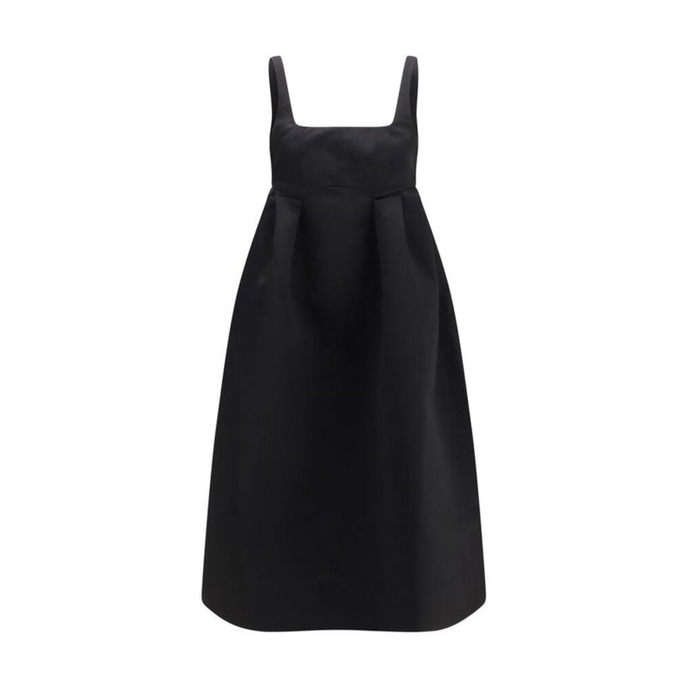 Ganni Black Polyester Casual Women's Dress